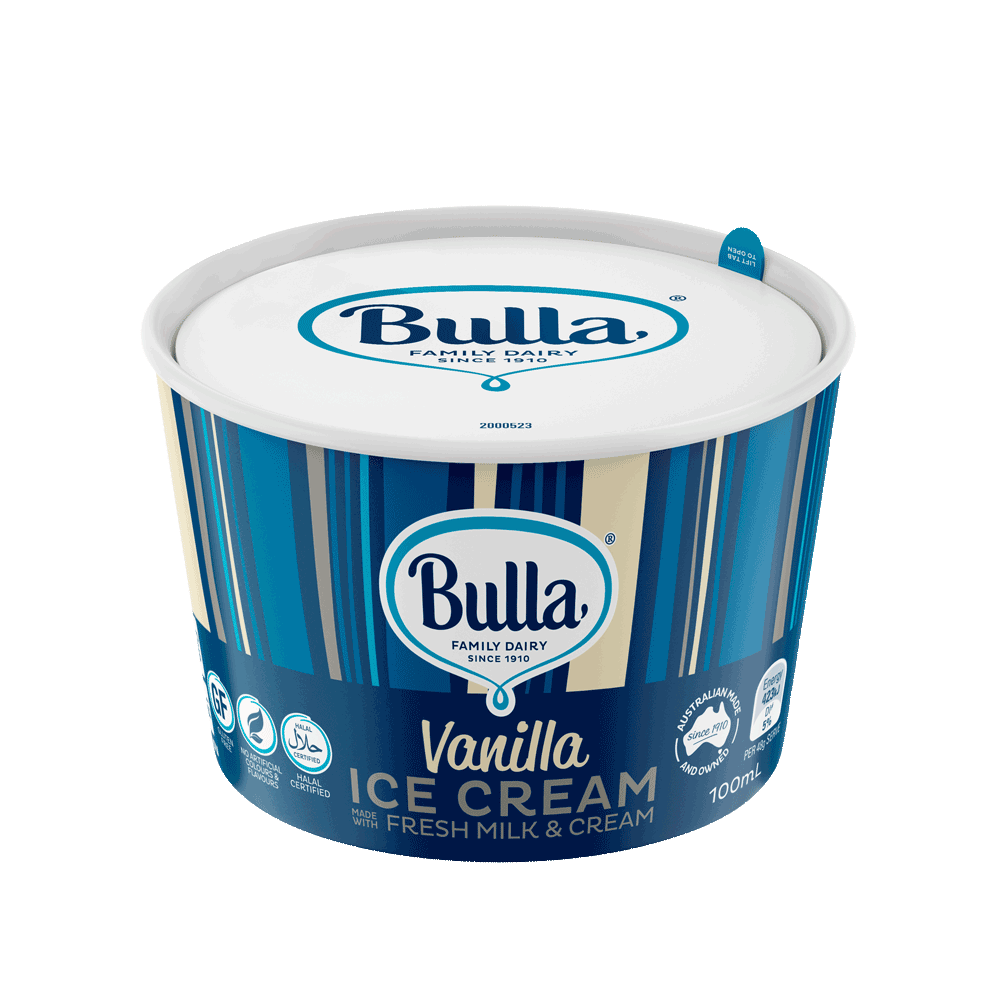 Bulla Vanilla Cup 100mL x 36