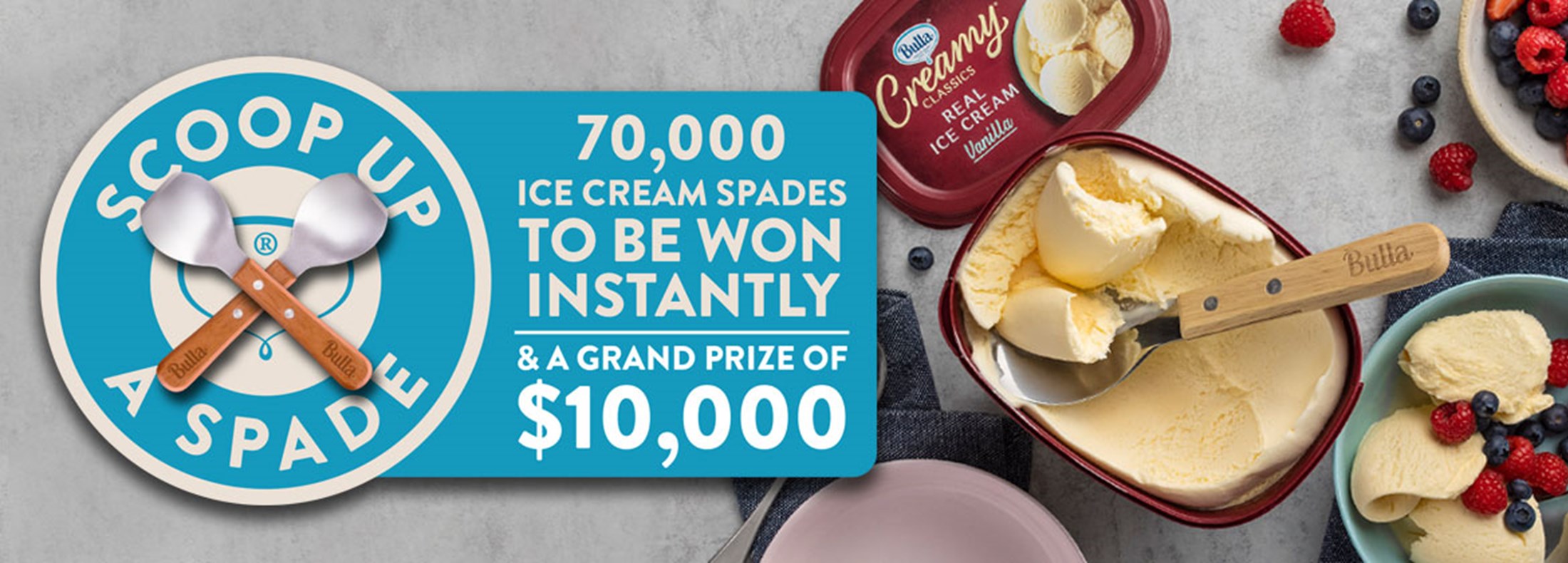 Scoop up a spade Bulla Foodservice